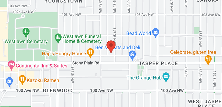 map of #204 10124 159 ST NW